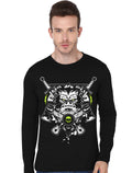 Vector Ape Black Full Sleeve T-Shirt Hoodie, Sweatshirt | CoreVibeTees.com