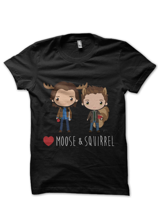 Love Supernatural Black T-Shirt Hoodie, Sweatshirt | CoreVibeTees.com