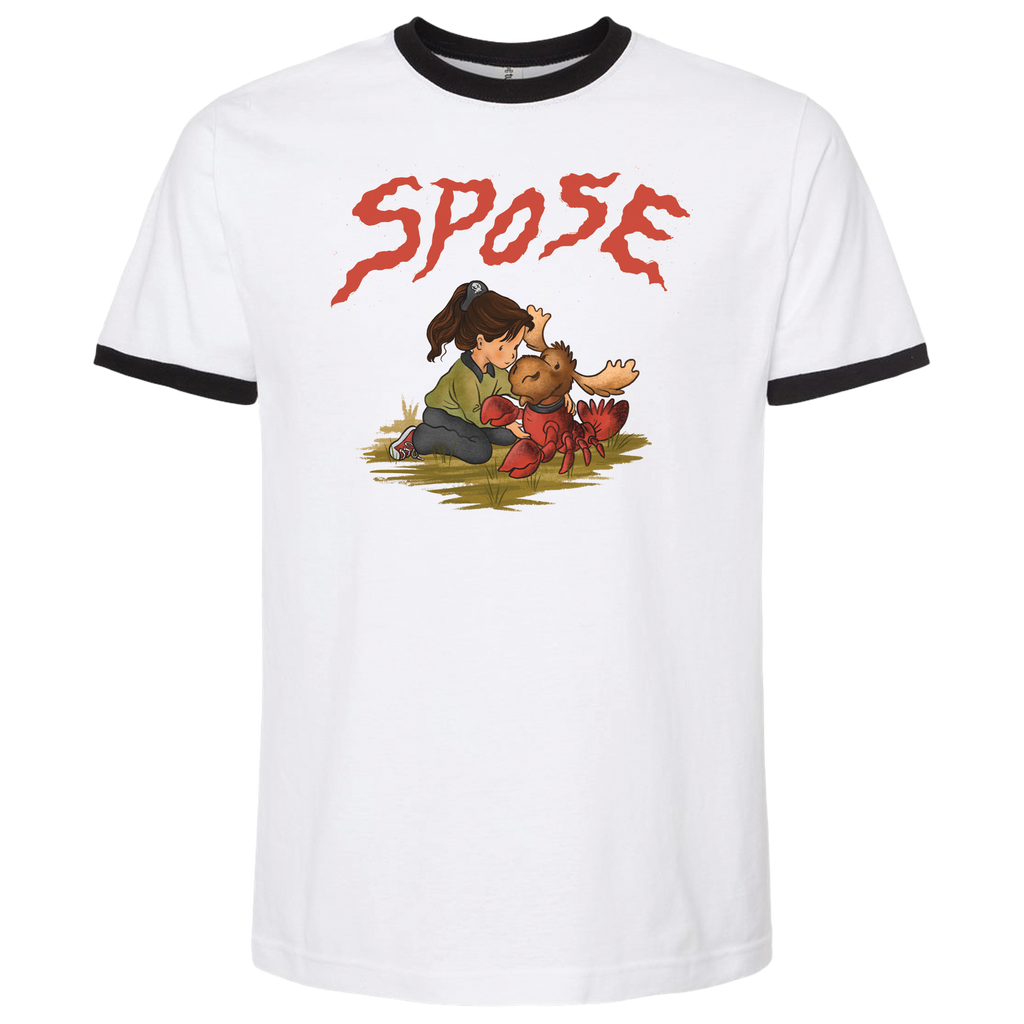 Spose - Moose Lobster Ringer T-Shirt Hoodie, Sweatshirt | CoreVibeTees.com