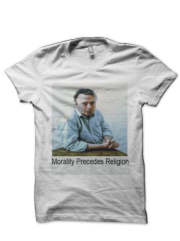 Morality Precedes Religion White Half Sleeve T-Shirt Hoodie, Sweatshirt | CoreVibeTees.com