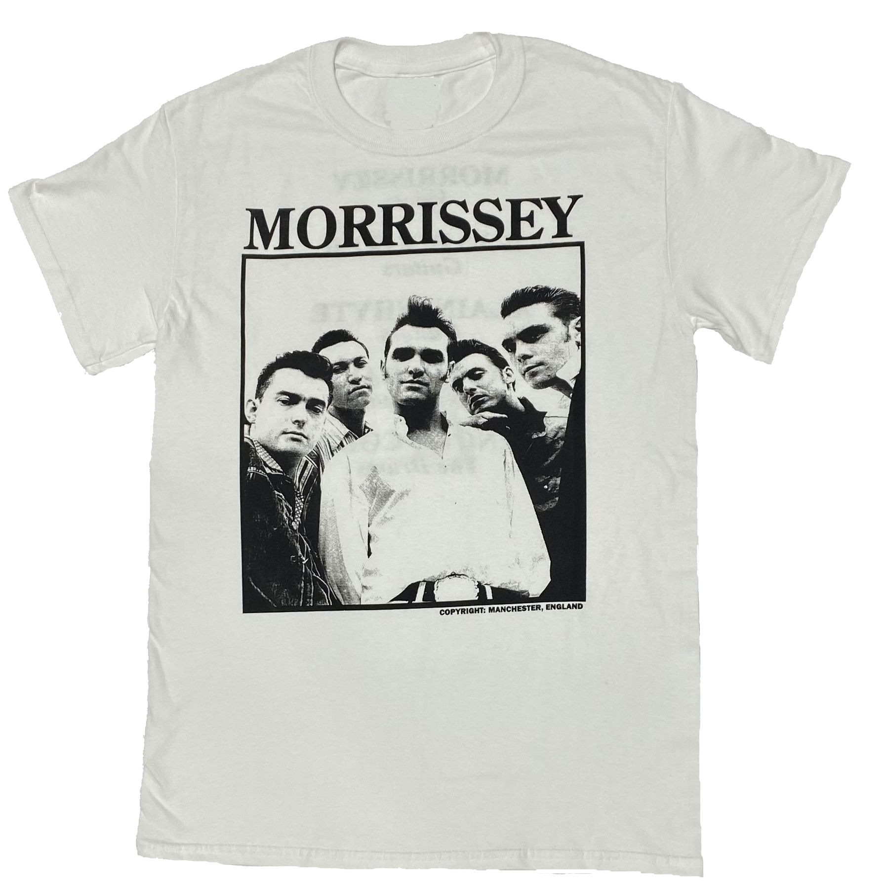 Morrissey Group Photo T-Shirt Hoodie, Sweatshirt | CoreVibeTees.com (Image 1)