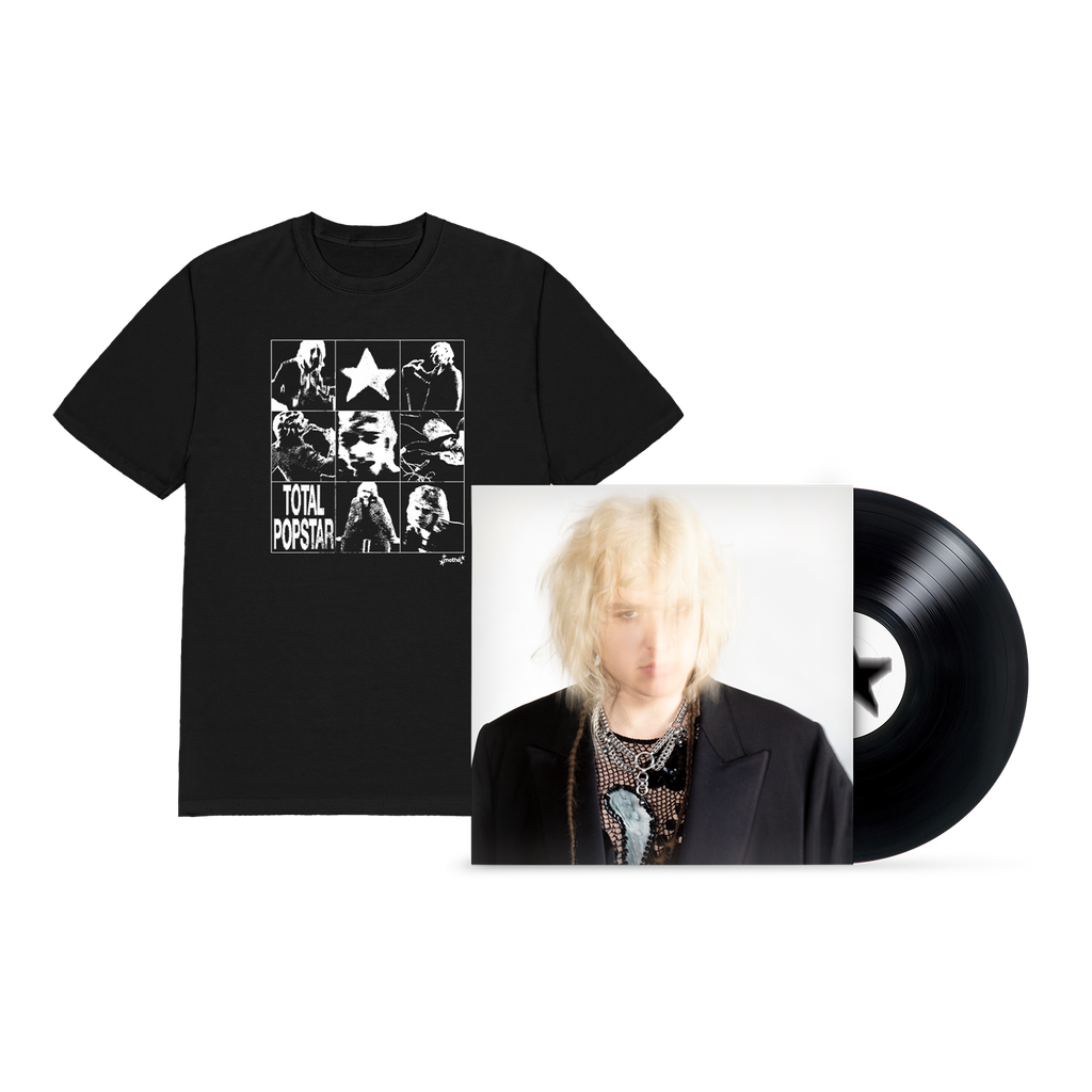 MothÃ© - Total Popstar Tee (Black) + Total Popstar Vinyl Hoodie, Sweatshirt | CoreVibeTees.com