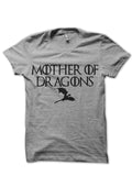 Mother Of Dragons Menâ€™s Grey Tee Hoodie, Sweatshirt | CoreVibeTees.com