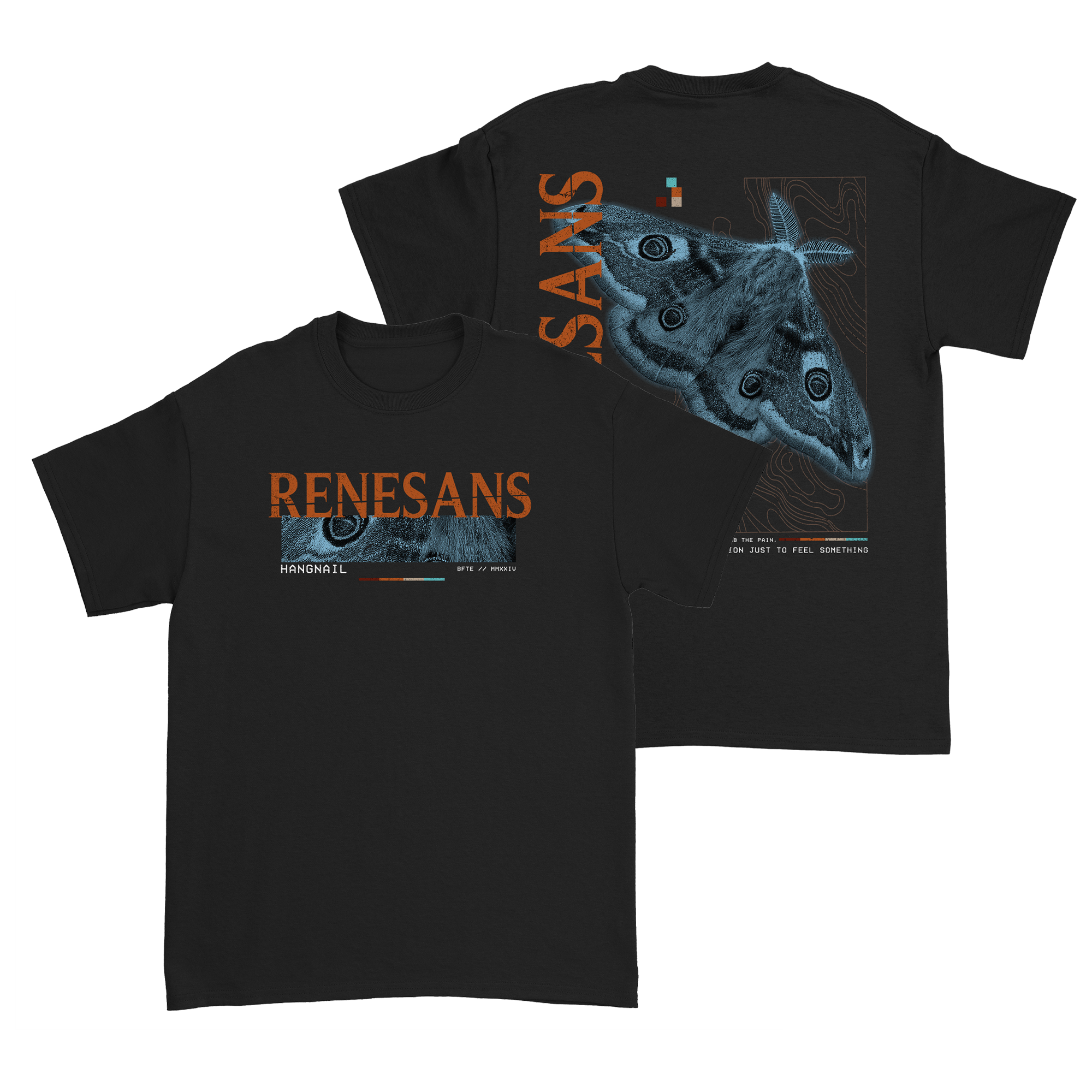 Renesans - Moth T-Shirt Hoodie, Sweatshirt | CoreVibeTees.com (Image 1)