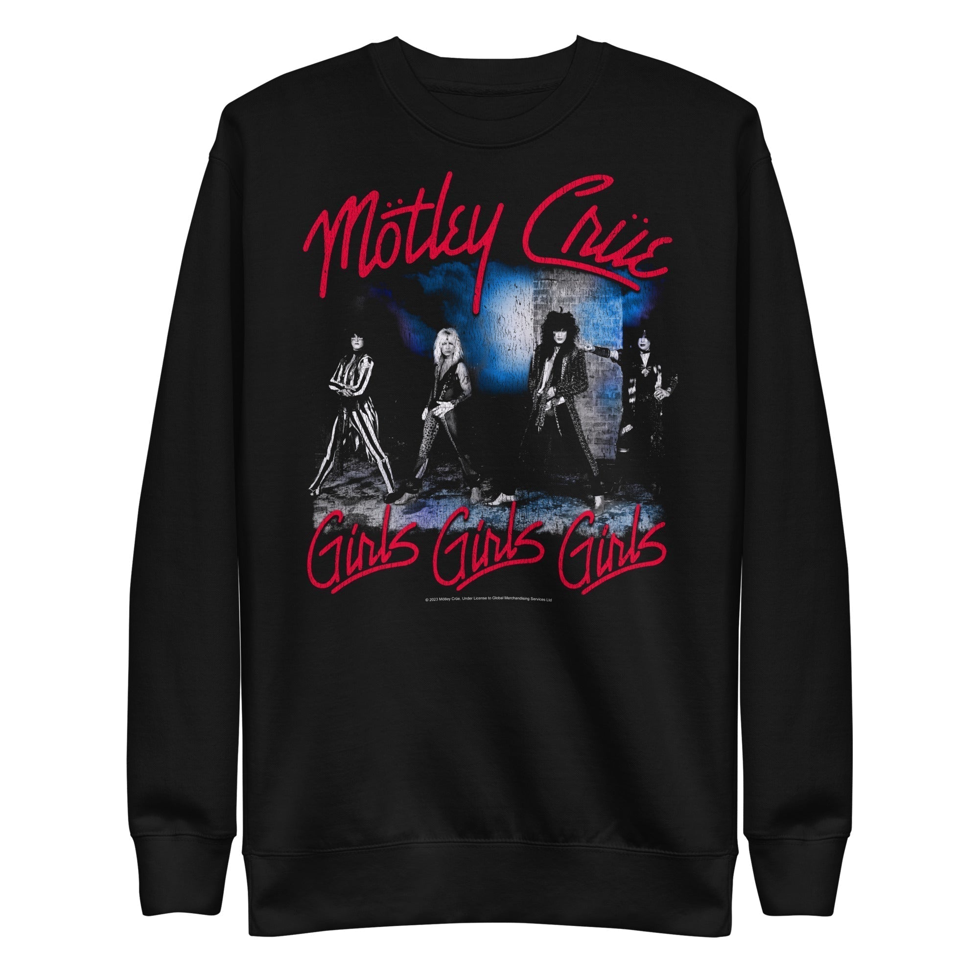 Motley Crue - Girls Girls Girls Sweatshirt T-Shirts, Hoodie | CoreVibeTees.com