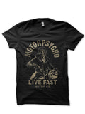 Motorpyscho Skull Rider Black T-Shirt Hoodie, Sweatshirt | CoreVibeTees.com