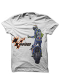 Valentino Moto GP White T-Shirt Hoodie, Sweatshirt | CoreVibeTees.com