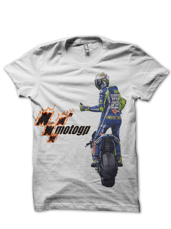 Valentino Moto GP White T-Shirt Hoodie, Sweatshirt | CoreVibeTees.com