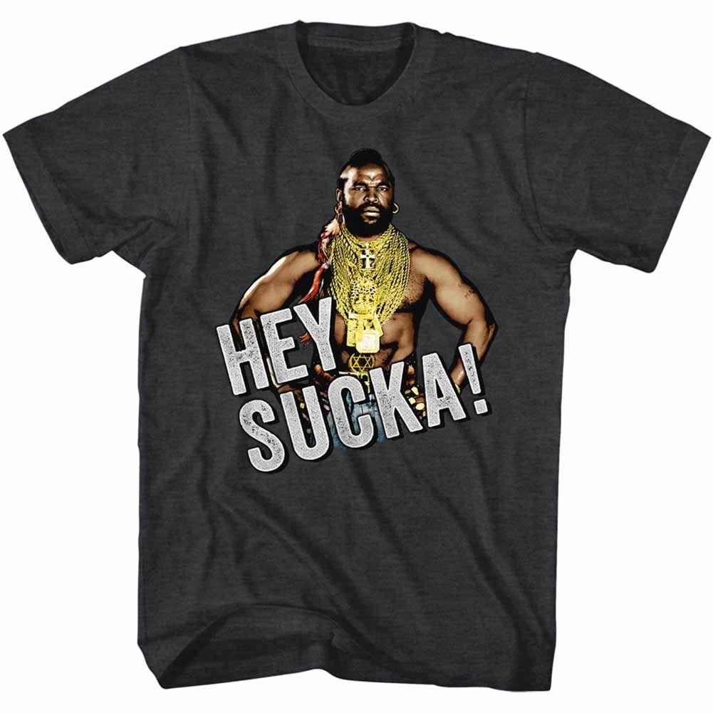 Mr. T - Hey Sucka Boyfriend Tee Hoodie, Sweatshirt | CoreVibeTees.com