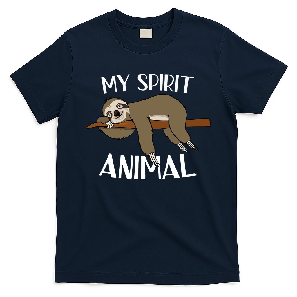 My Spirit Animal Is A Sloth T-Shirt Hoodie, Sweatshirt | CoreVibeTees.com