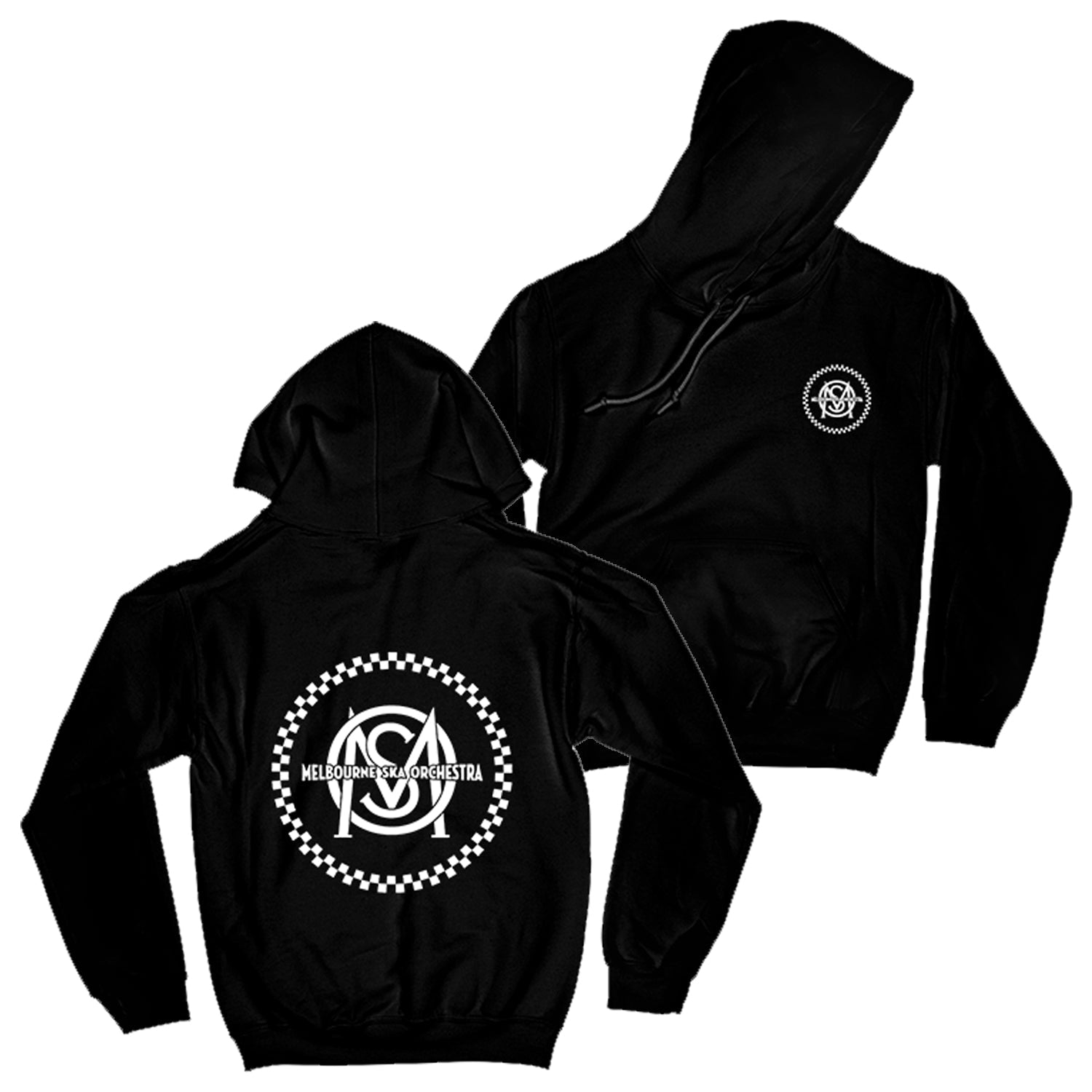 Logo Pullover Hoodie (Black) Style001 T-Shirts, Sweatshirt | CoreVibeTees.com