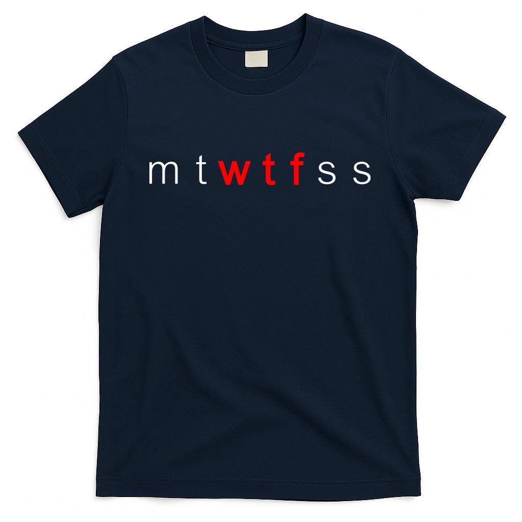 mtWTFss Days of the Week Red WTF Logo T-Shirt Hoodie, Sweatshirt | CoreVibeTees.com