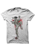 Muay Thai White T-Shirt Hoodie, Sweatshirt | CoreVibeTees.com