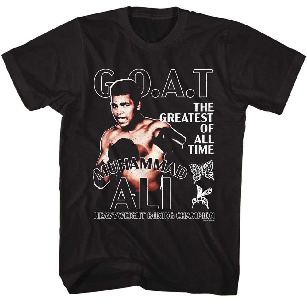 Muhammad Ali - Ali-Goat Champ Boyfriend Tee Hoodie, Sweatshirt | CoreVibeTees.com