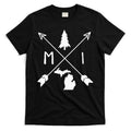 Michigan Up North Home State Midwest Vintage Retro T-Shirt Hoodie, Sweatshirt | CoreVibeTees.com