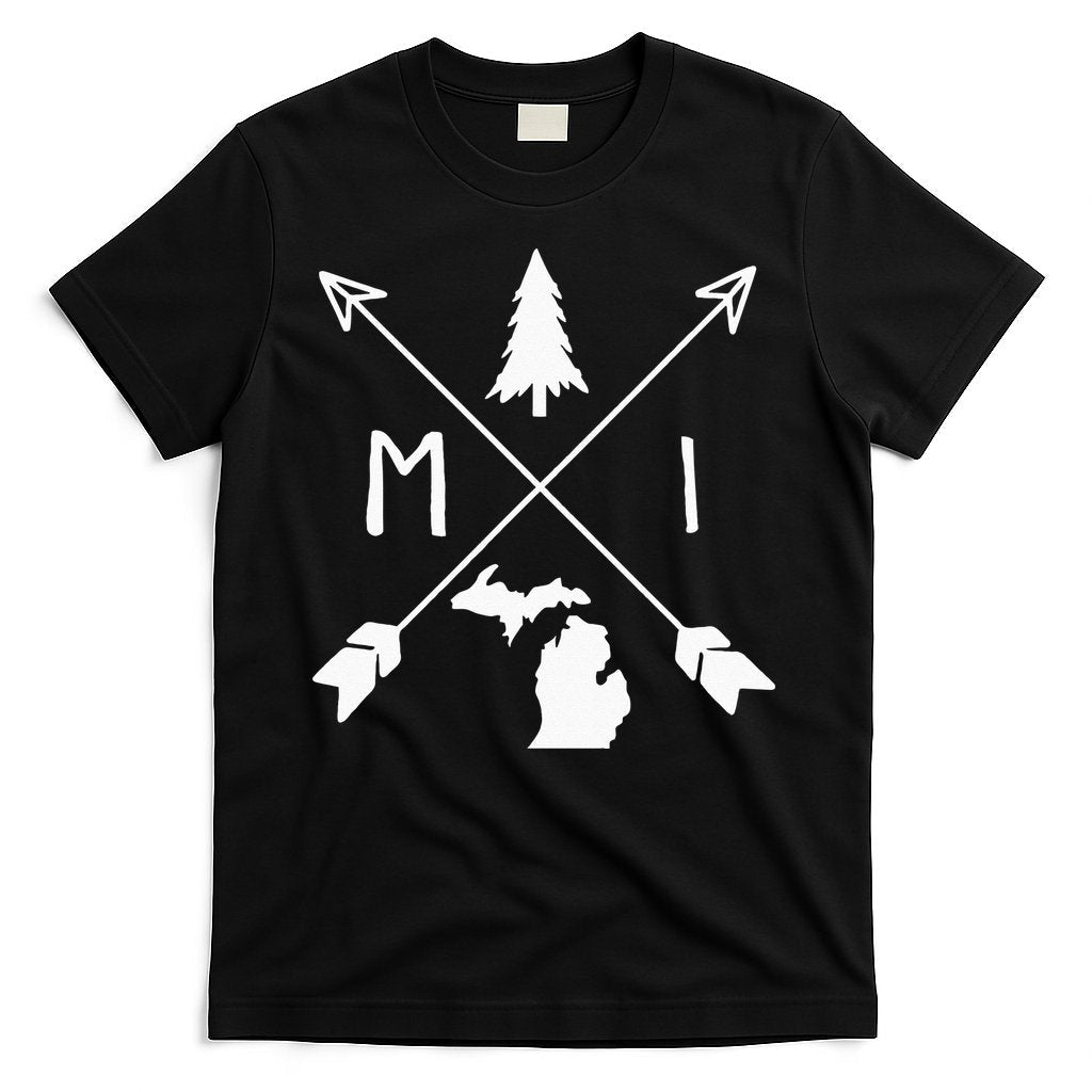 Michigan Up North Home State Midwest Vintage Retro T-Shirt Hoodie, Sweatshirt | CoreVibeTees.com