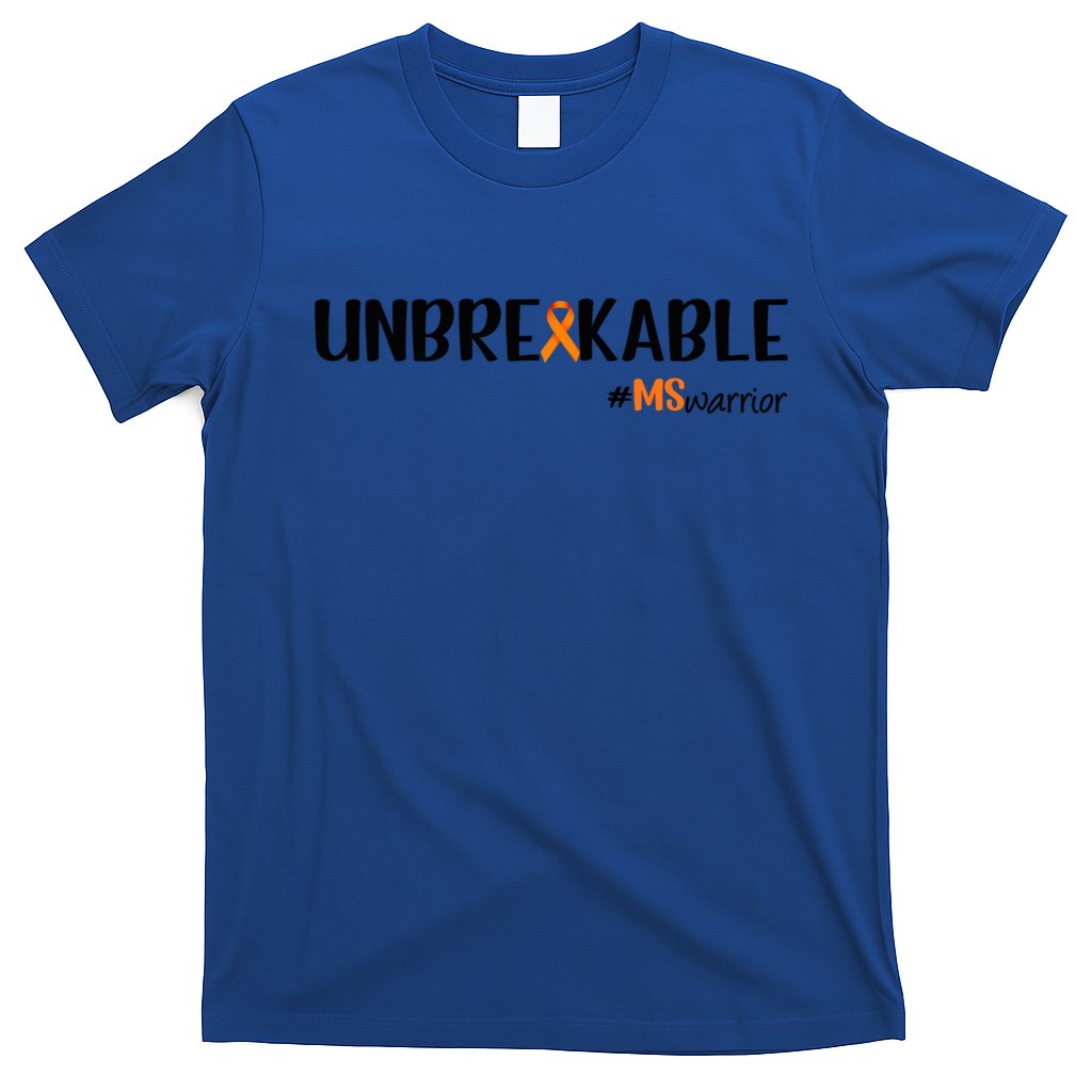Ms Warrior Multiple Sclerosis Awareness Unbreakable Ms Meaningful Gift T-Shirt Hoodie, Sweatshirt | CoreVibeTees.com