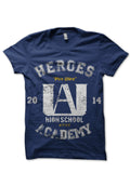 My Hero Academia Navy Blue T-Shirt Style001 Hoodie, Sweatshirt | CoreVibeTees.com