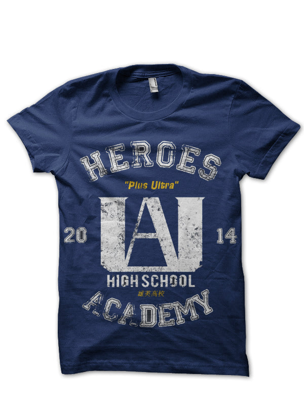 My Hero Academia Navy Blue T-Shirt Style001 Hoodie, Sweatshirt | CoreVibeTees.com