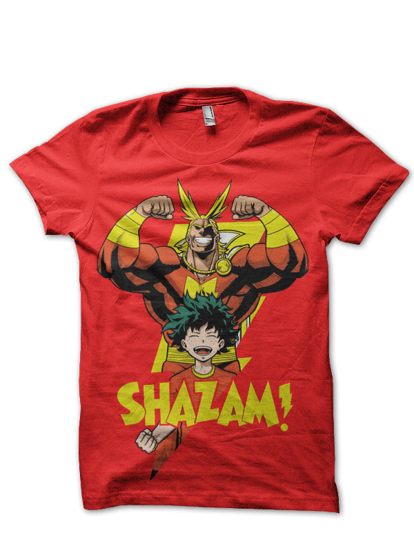 My Hero Academia Red T-Shirt Style001 Hoodie, Sweatshirt | CoreVibeTees.com