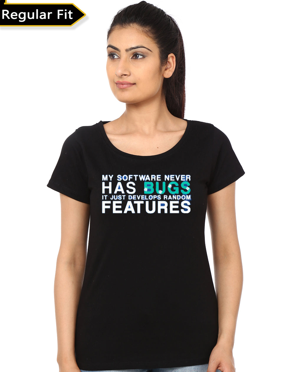 My Software Never Has Bugs Girls T-Shirt Hoodie, Sweatshirt | CoreVibeTees.com