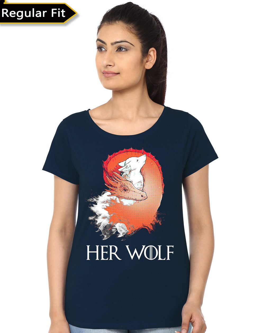 My Wolf Navy Blue T-Shirt Hoodie, Sweatshirt | CoreVibeTees.com