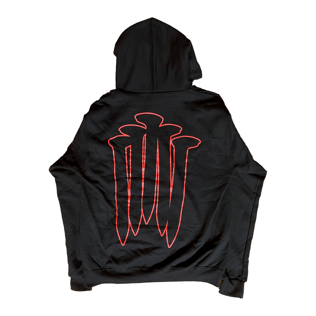 Gideon - Nails Hoodie (Black) T-Shirts, Sweatshirt | CoreVibeTees.com (Image 3)