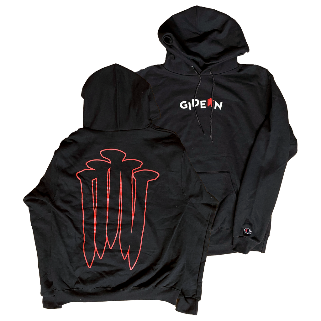 Gideon - Nails Hoodie (Black) T-Shirts, Sweatshirt | CoreVibeTees.com (Image 1)