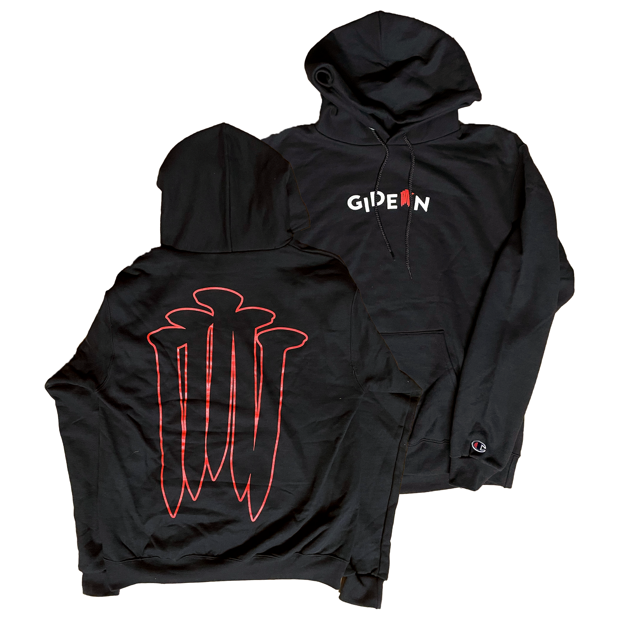 Gideon - Nails Hoodie (Black) T-Shirts, Sweatshirt | CoreVibeTees.com (Image 1)