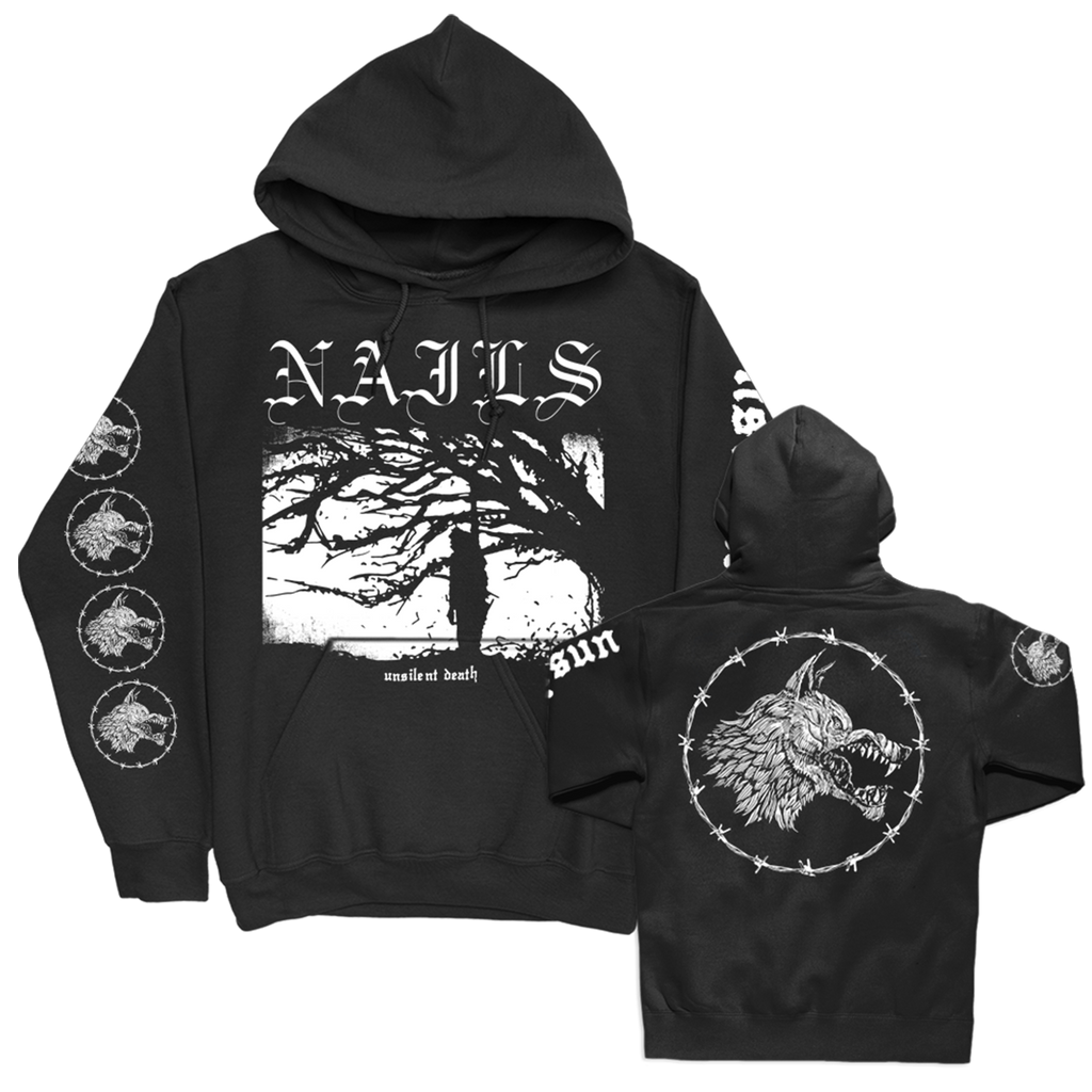 Unsilent Death Pullover Hoodie (Black) T-Shirts, Sweatshirt | CoreVibeTees.com (Image 1)