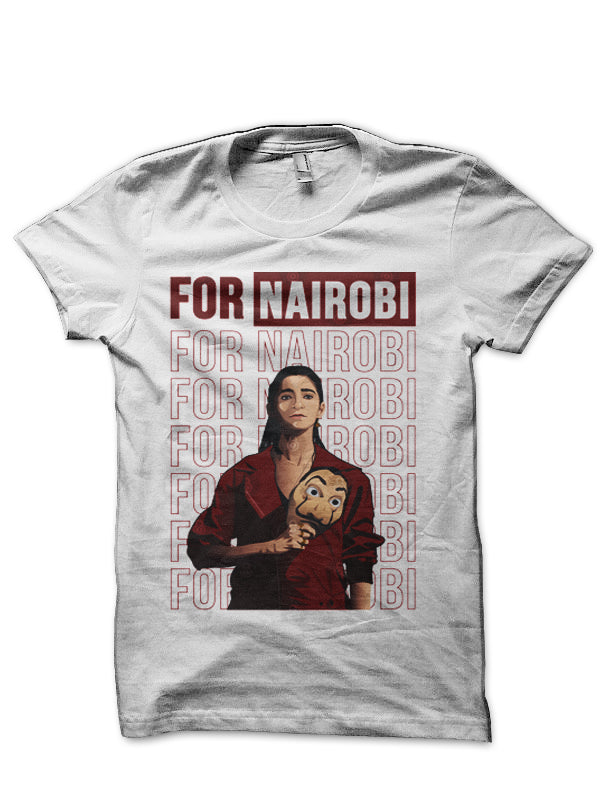 Money Heist White T-Shirt Style001 Hoodie, Sweatshirt | CoreVibeTees.com