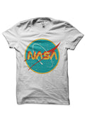 Nasa Half Sleeve White T-Shirt Style001 Hoodie, Sweatshirt | CoreVibeTees.com