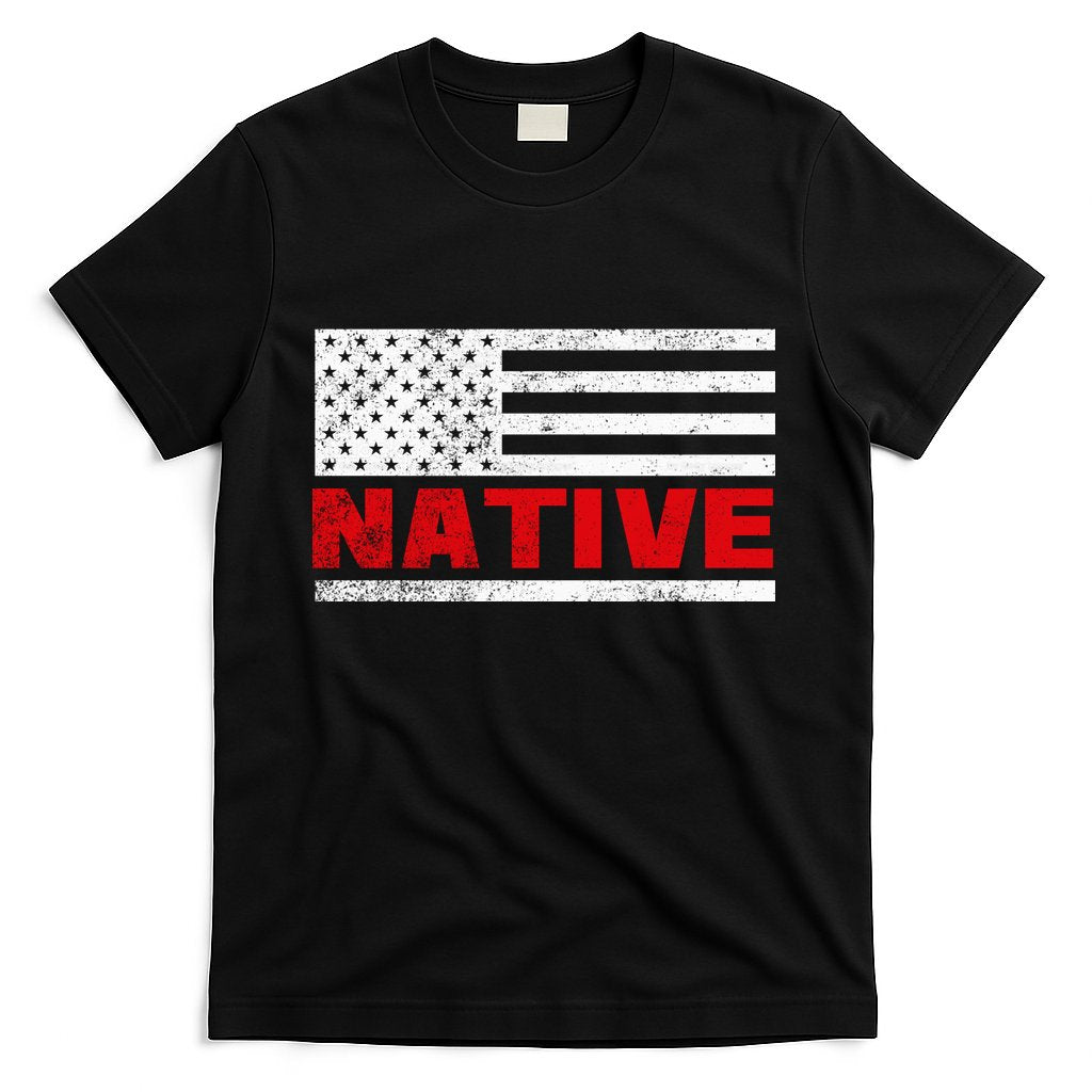 Native American Flag T-Shirt Hoodie, Sweatshirt | CoreVibeTees.com