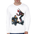 Naughty Deadpool White Full Sleeve Tee Hoodie, Sweatshirt | CoreVibeTees.com