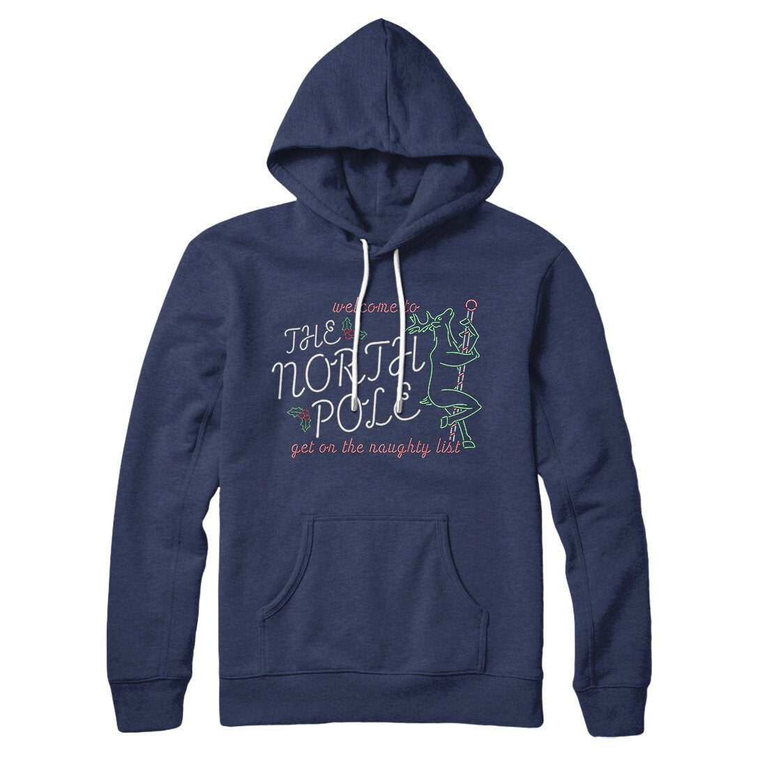 The North Pole Strip Club Hoodie T-Shirts, Sweatshirt | CoreVibeTees.com (Image 2)
