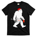 Not All Who Wander Are Lost Disc Golf Bigfoot Christmas T-Shirt Hoodie, Sweatshirt | CoreVibeTees.com