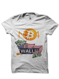 Wall Street Bitcoin White T-Shirt Hoodie, Sweatshirt | CoreVibeTees.com