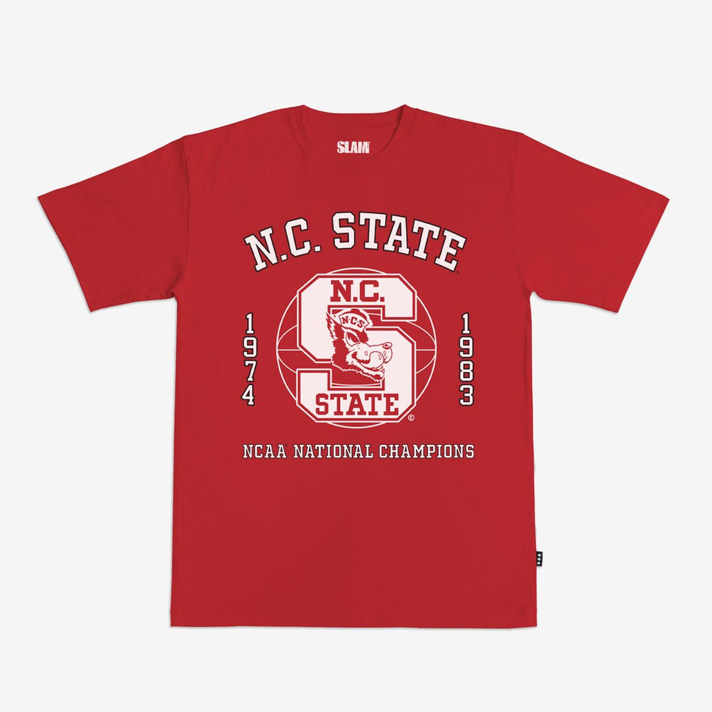 NC State '74 / '83 National Champs Heavy Tee Hoodie, Sweatshirt | CoreVibeTees.com