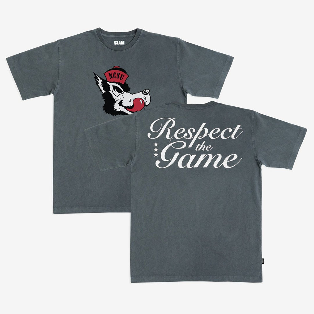NC State Respect the Game Heavy Tee Hoodie, Sweatshirt | CoreVibeTees.com (Image 1)