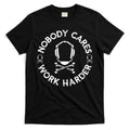 Nobody Cares Work Harder Wrestling Headgear Skull Bones T-Shirt Hoodie, Sweatshirt | CoreVibeTees.com