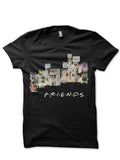Friends Apartment Floor Plan Black T-Shirt Hoodie, Sweatshirt | CoreVibeTees.com