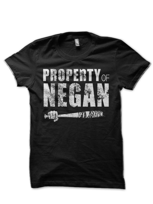 Property Of Negan Black T-Shirt Hoodie, Sweatshirt | CoreVibeTees.com