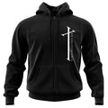 Exul Zip Hoodie (Black) T-Shirts, Sweatshirt | CoreVibeTees.com (Image 1)
