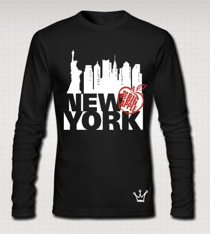New York Full Sleeves T-Shirts, Hoodie, Sweatshirt | CoreVibeTees.com