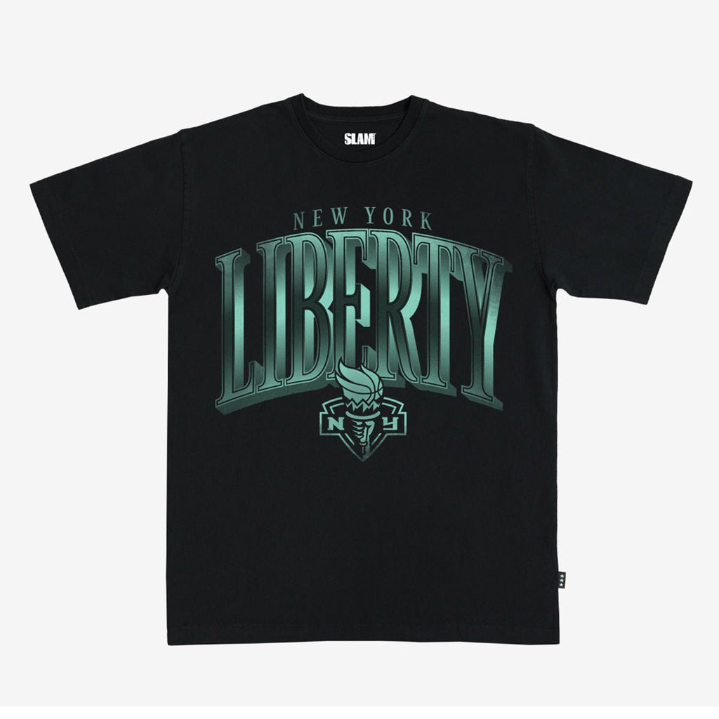 New York Liberty Gradient Heavy Tee Hoodie, Sweatshirt | CoreVibeTees.com