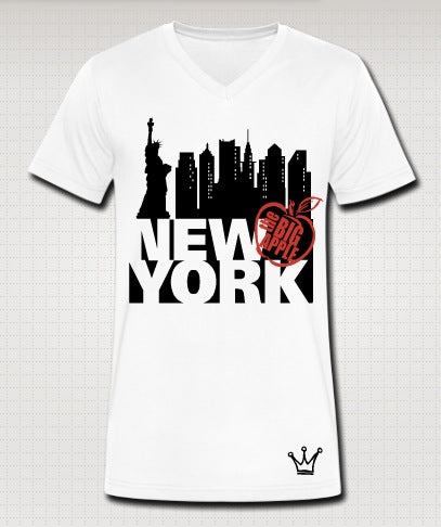 New York V-Neck T-Shirts, Hoodie, Sweatshirt | CoreVibeTees.com