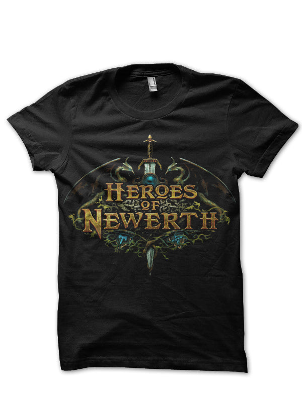 Heroes Of Newerth Black T-Shirt Hoodie, Sweatshirt | CoreVibeTees.com
