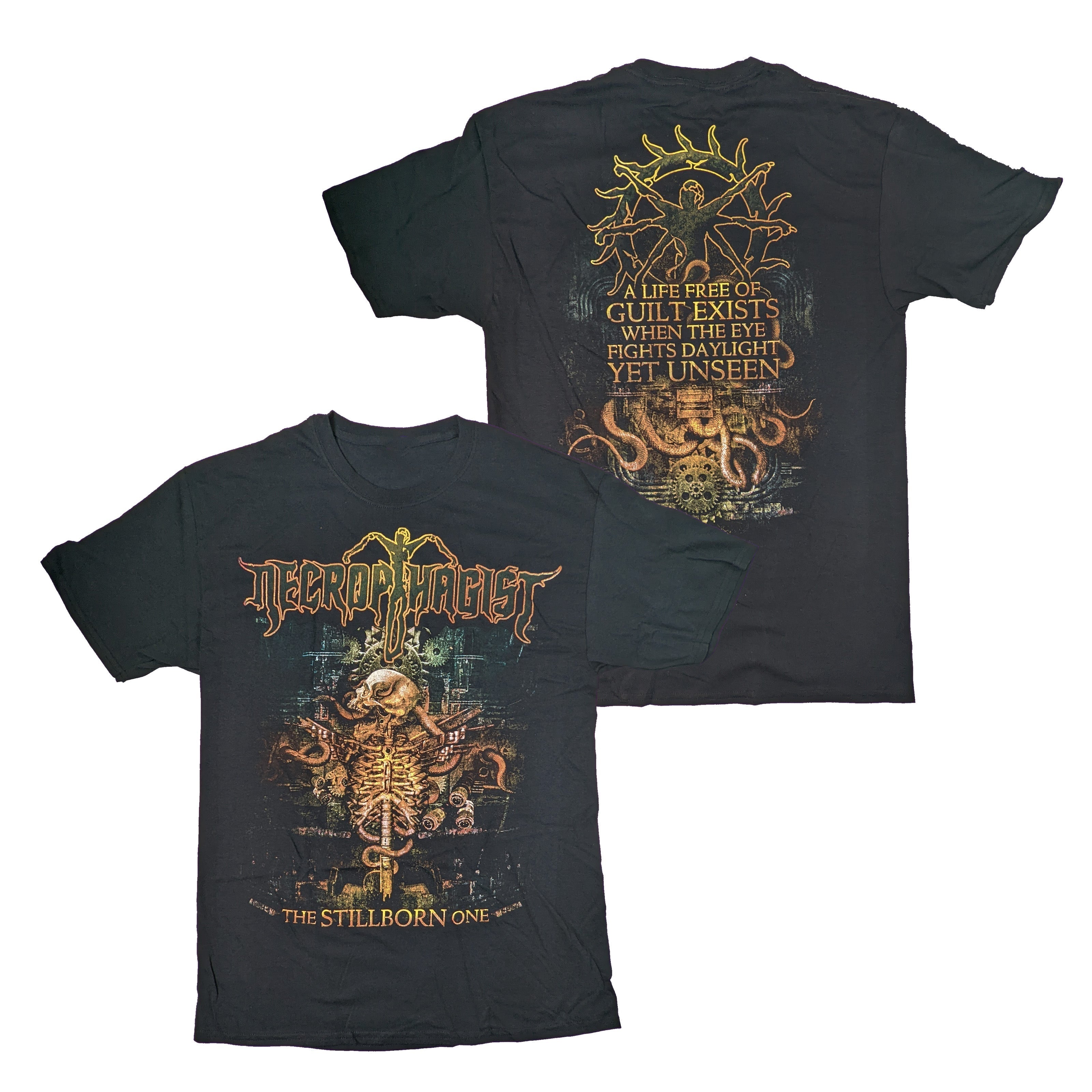 Necrophagist - The Stillborn One t-shirt Hoodie, Sweatshirt | CoreVibeTees.com (Image 1)