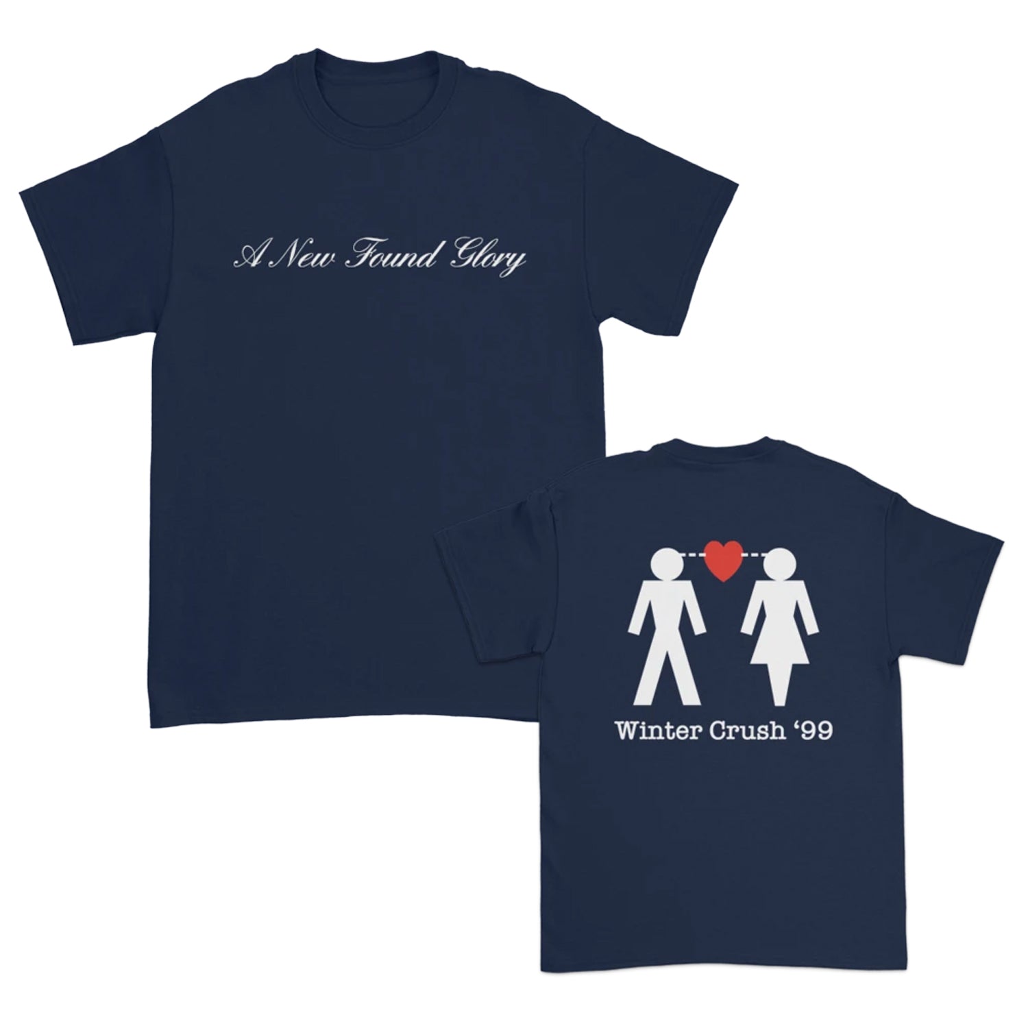 Winter Crush Tee (Navy) Hoodie, Sweatshirt | CoreVibeTees.com