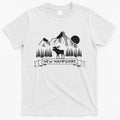 New Hampshire Mountain Moose Cool New Hampshire Gift T-Shirt Hoodie, Sweatshirt | CoreVibeTees.com